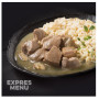 Hotové jedlo Expres menu Morčacie mäso na slanine s ryžou KM