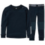Detský funkčný set Helly Hansen K Lifa Merino Set Navy tmavomodrá 596 Navy