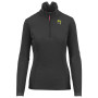 Dámska mikina Karpos Pizzocco W Half Zip čierna India Ink
