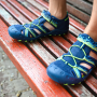 Detské sandále Bugga Tiki Dark Blue/Green