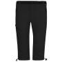 Pánske 3/4 nohavice Regatta Xert Stretch Capri čierna Black