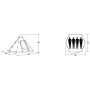 Stan Easy Camp Tipi Pixel