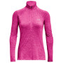 Dámske funkčné tričko Under Armour Tech 1/2 Zip - Twist ružová