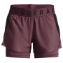 Dámske kraťasy Under Armour Play Up 2-in-1 Shorts fialová PPL