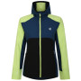 Dámska bunda Dare 2b Avidly Softshell zelená/čierna