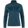 Dámska mikina Fjällräven Abisko Lite Fleece Jacket W modrá Indigo Blue