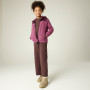 Detská mikina Regatta Myla Hybrid Jacket Fig/Violet