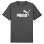 Pánske tričko Puma Ess No. 1 Logo Heather Tee čierna PUMA Black