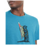 Pánske tričko Icebreaker Men Central Classic SS Tee Otter Paddle