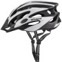 Prilba Etape Biker strieborná Silver/BlackMat