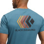 Pánske tričko Black Diamond M Faded Ss Tee
