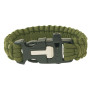 Náramok Yate Paracord s píšťalkou a kresadlom
