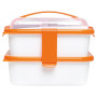 Obedový box Omada Sanaliving Box Set oranžová Arancio