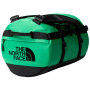 Cestovná taška The North Face Base Camp Duffel - S 2023 zelená/sivá Optic Emerald/Tnf Black