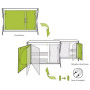 Kuchyňa Outwell Camrose Kitchen Table