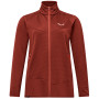 Dámska funkčná mikina Salewa Puez Altavia Pl Jkt W červená etruscan red