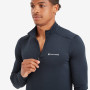 Pánske funkčné tričko Montane Dart Xt Zip Neck