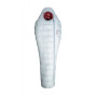 Páperový spacák Patizon G400 S (156-170 cm) strieborná/červená Silver/Red