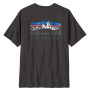 Pánske tričko Patagonia M's Fitz Roy Foothills T-Shirt čierna Ink Black