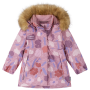 Dievčenská zimná bunda Reima Muurame Grey Pink sivá/ružová Grey Pink