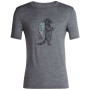 Pánske tričko Icebreaker Men Tech Lite II SS Tee Waschbar Wandering