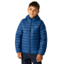 Detská zimná bunda Regatta Junior Hooded Marizion Aviator Blue