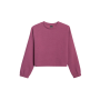 Detská mikina 4F Sweatshirt F1936 Dark Pink ružová DARK PINK