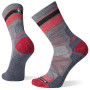 Pánske ponožky Smartwool HIKE LIGHT CUSHION STRIPED MID CREW