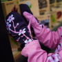 Detské softshellové rukavice WAMU Pink