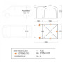 Predstan Vango Tailgate Hub Low