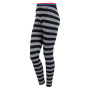 Dámske spodky Sensor Merino Wool Active čierna/sivá BlackStripes