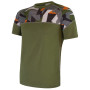 Pánske funkčné tričko Sensor Merino Impress kr.r. zelená Safari/Camo