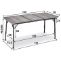 Stôl Brunner Elùtop Compack Square 100