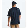Pánske tričko The North Face M Mountain Logo Relaxed S/S Pocket Tee