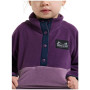 Detská mikina Didriksons Monte Kids Half Bu 6 Northen Purple