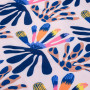 Detské plavky AquaWave Salava Jr - Summer Beige Flower Print