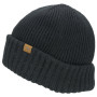 Čiapka SealSkinz Waterproof Cold Weather Roll Cuff Beanie Hat čierna