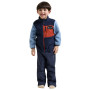 Detská mikina Didriksons Anten Kids Fullzip 2 Winter Blue
