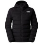 Dámska bunda The North Face W Abseil Stretch Down Hoodie čierna Tnf Black