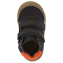 Detské celoročné barefoot topánky Froddo Ollie Lumi Tex Dark Blue
