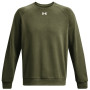 Pánska mikina Under Armour Rival Fleece Crew tmavozelená Marine OD Green / / White