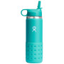 Detská fľaša Hydro Flask Kids Wide Mouth 20 oz Straw Lid/Boot