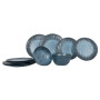 Sada riadov Gimex Tableware dark blue 12 pcs