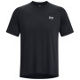 Pánske funkčné tričko Under Armour Tech Reflective SS čierna/biela Black / / Reflective