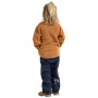 Detská mikina Didriksons Gibbs Kids Fullzip 2 Almond Tree