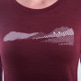 Dámske tričko Sensor Merino Air Pt Hills dl.rukáv