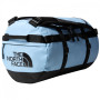 Cestovná taška The North Face Base Camp Duffel - S 2023 modrá/tm.sivá Steel Blue/Tnf Black
