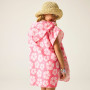 Detské pončo Regatta Kids Towel Robe PinkHazPetal