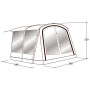Prístavok ku stanu Outwell Universal Awning Size 1