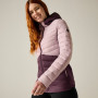 Dámska bunda Regatta Womens Hooded Leedre Hybrid